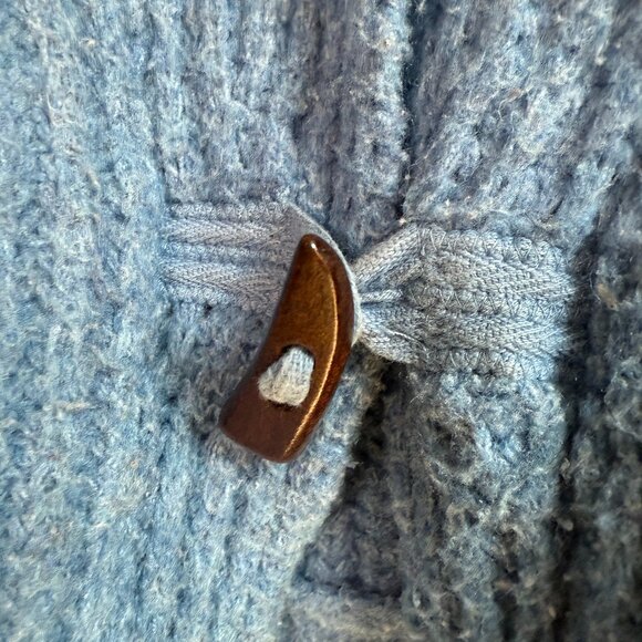 Free People 💋 Jackson Cardigan \\ Size Small // Crop chunky knit shawl collar - Picture 6 of 12